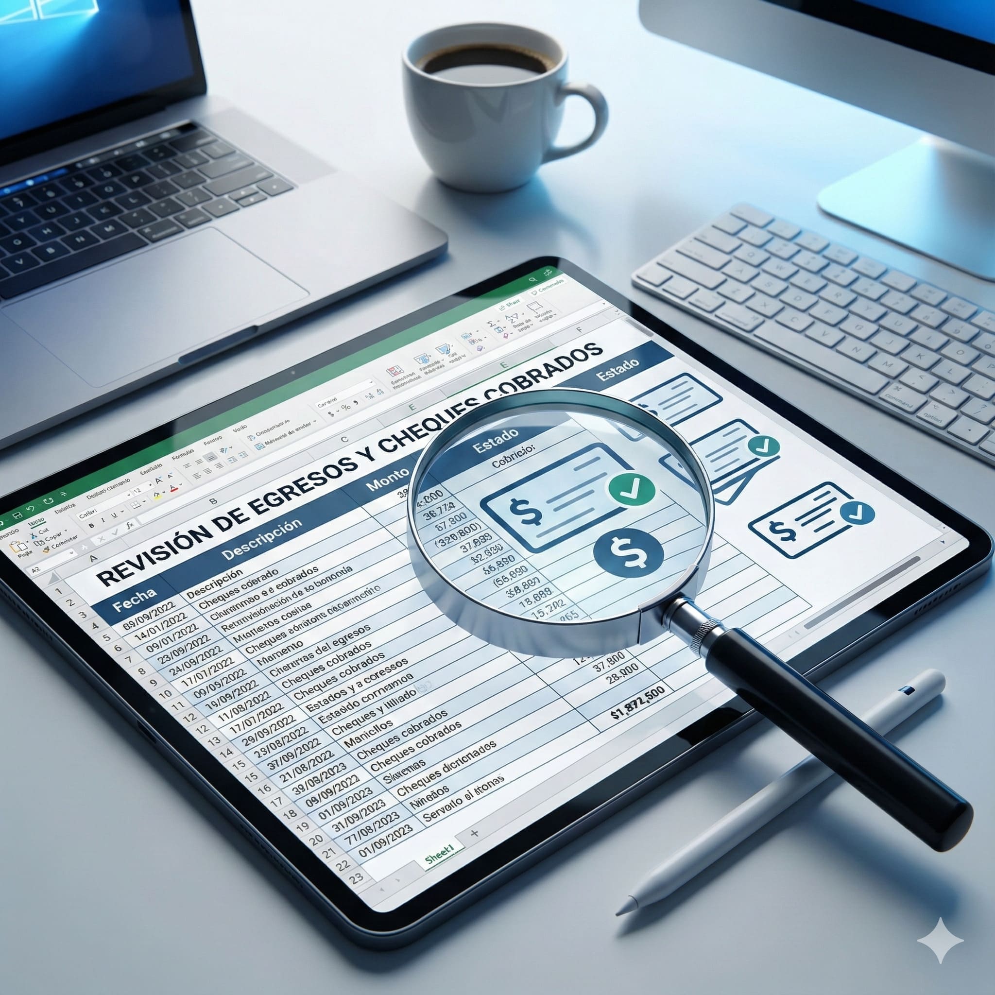 Revisión de egresos y cheques