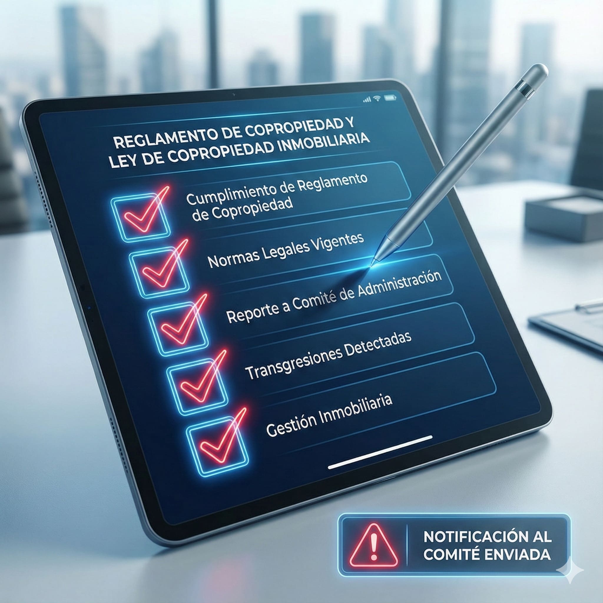 Cumplimiento de reglamento